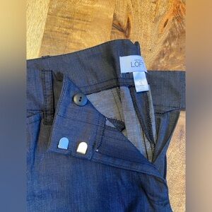 Ann Taylor LOFT blue pants, size 12, Julie fit